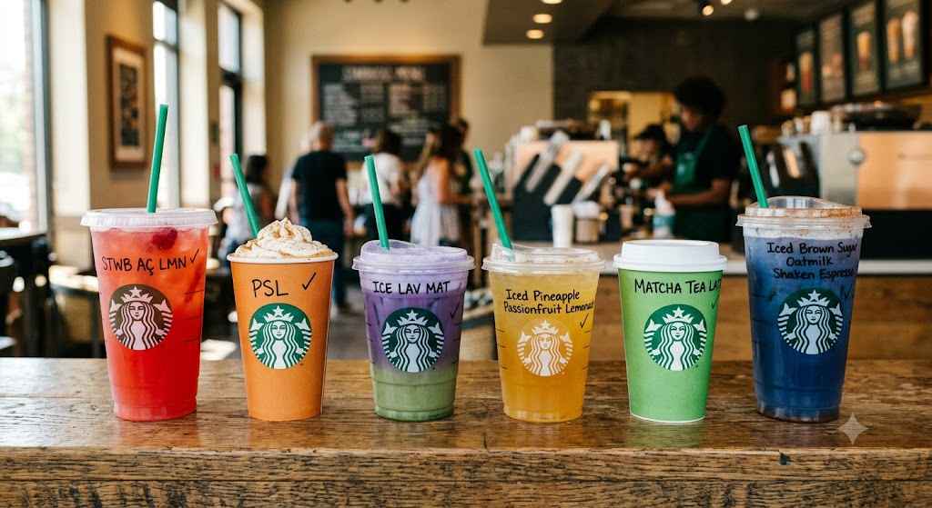a Starbucks drink