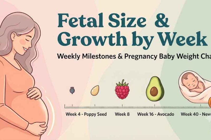 Pregnancy Baby Weight Chart: Fetal Size & Growth by Week