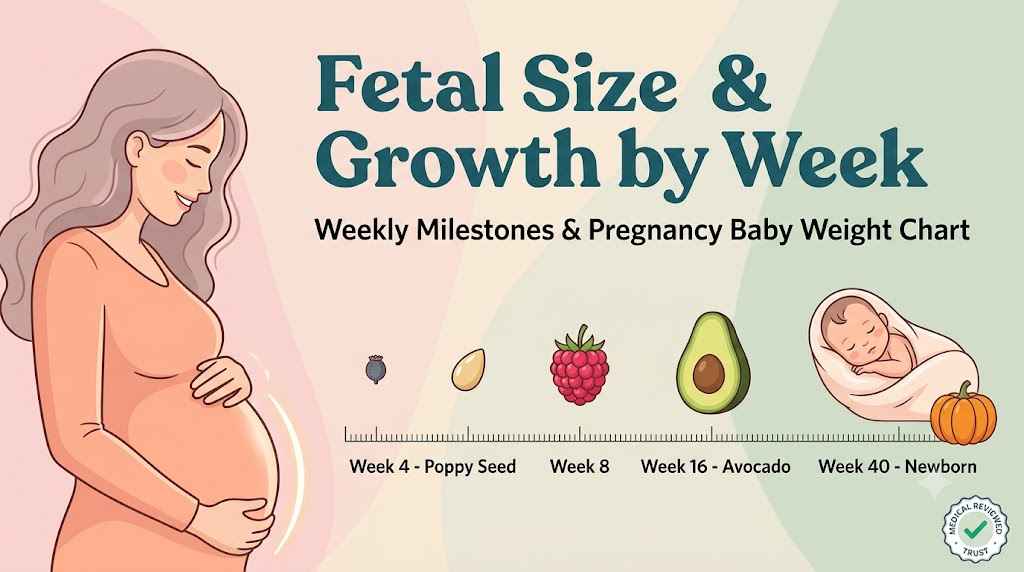 pregnancy baby weight chart