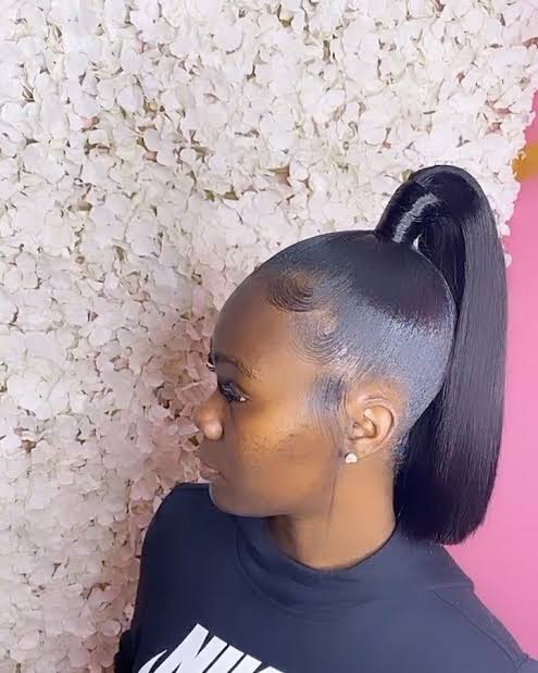 Sleek High-Ponytail Optimized Cut