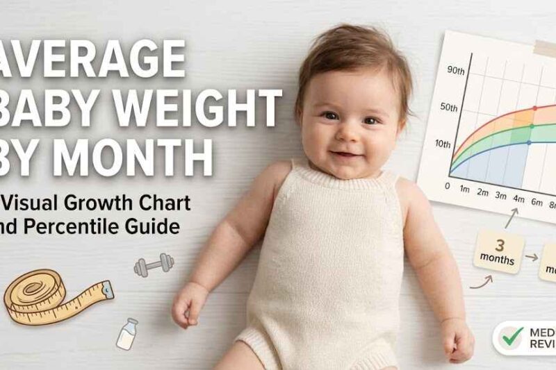 Average Baby Weight by Month: Visual Growth Charts & Percentiles
