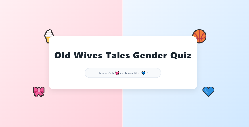 old wives tales gender quiz