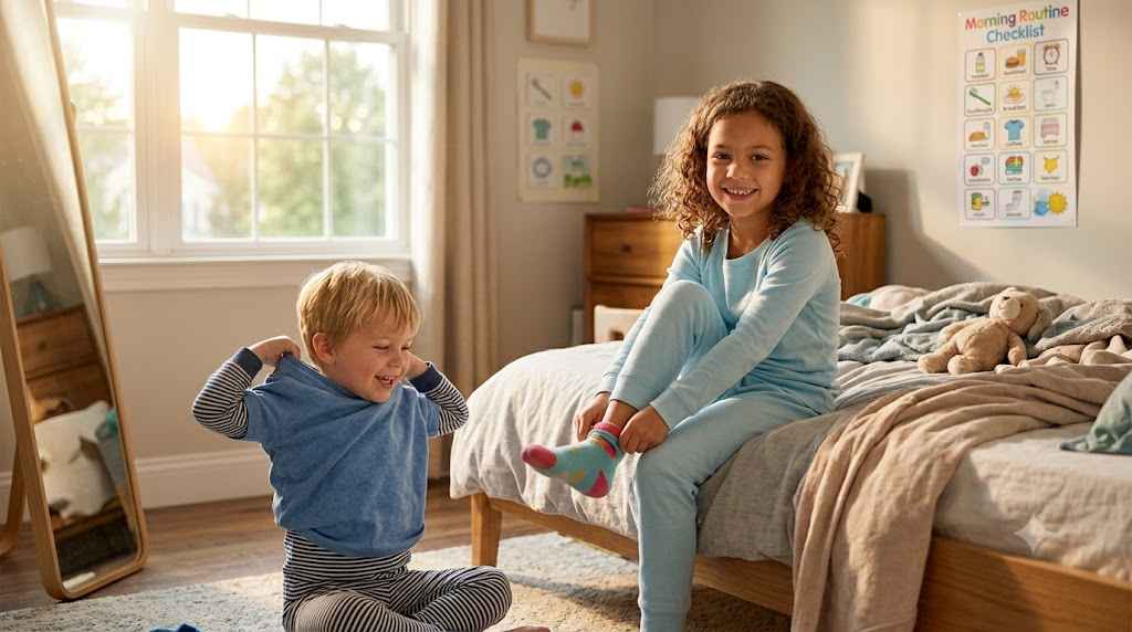 morning routine for kids