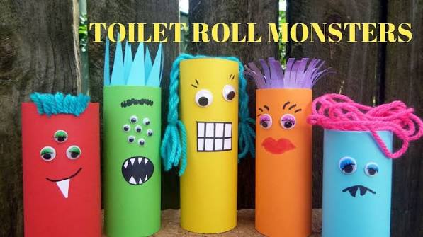 Toilet Paper Roll Monster Gallery