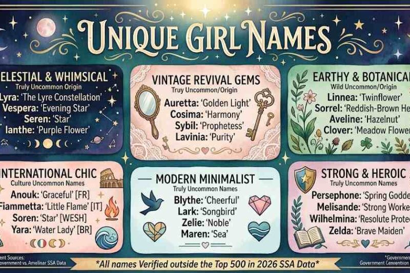 Unique Girl Names