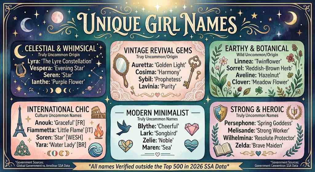 Unique Girl Names