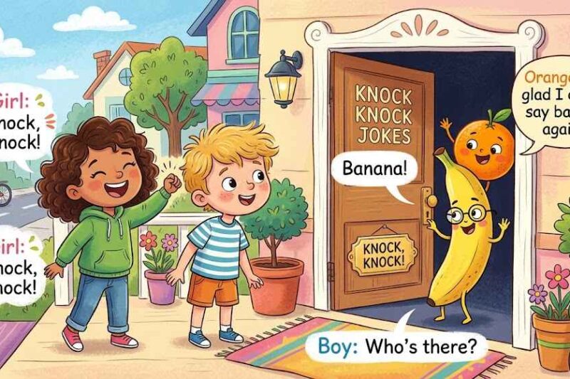 100 Hilarious Knock Knock Jokes for Kids (By Age Chart)