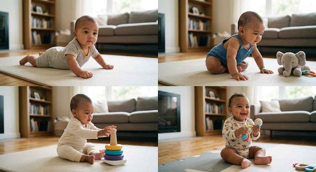 The Physical Mechanics: How a Baby Learns to Sit