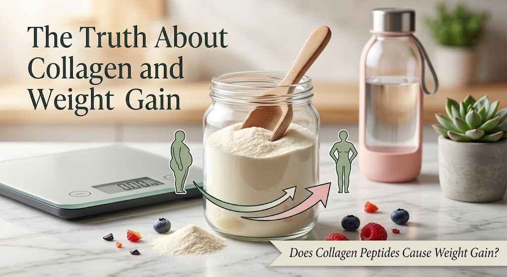 does collagen peptides cause weight gain