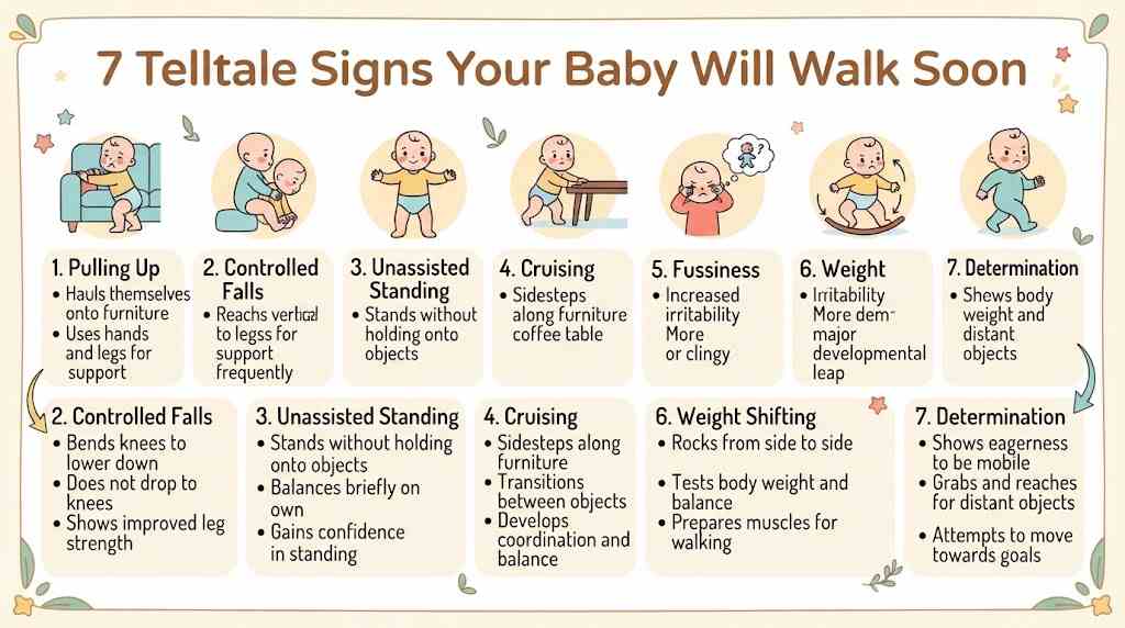7 Telltale Signs Your Baby Will Walk Soon