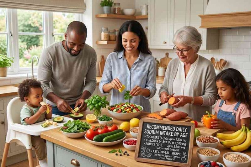 Recommended Sodium Intake by Age: Daily Limits & Kid-Friendly Tips