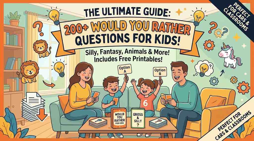 would you rather questions for kids